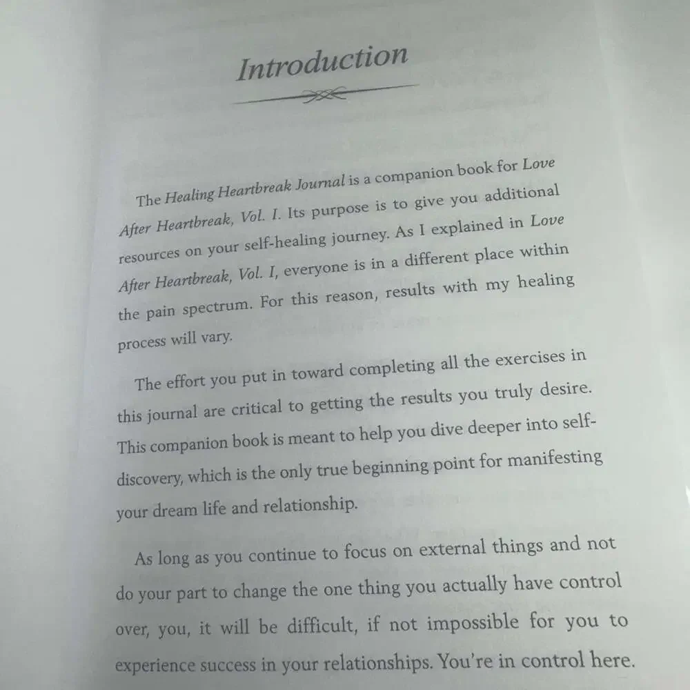 Healing Heartbreak Journal by Stephan Speaks